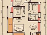 花样年康城四季御峰_4室2厅2卫 建面122平米