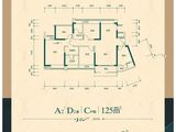 中森公园华府_3室2厅2卫 建面125平米