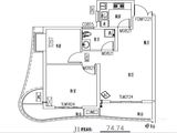 国际迪拜城_2室2厅1卫 建面74平米