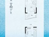 合生海角1号_2室2厅2卫 建面40平米