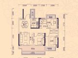 利源景泰华庭_3室2厅1卫 建面87平米