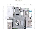 保利天禧_3室2厅3卫 建面175平米