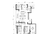 绿城燕语海棠轩_4室2厅2卫 建面139平米