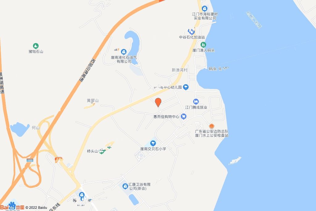 崖门镇崖南社区马山（土名）