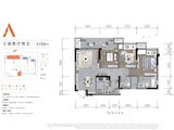 中建光屿_3室2厅2卫 建面83平米