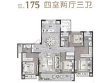 卓越天鑽_4室2厅3卫 建面175平米